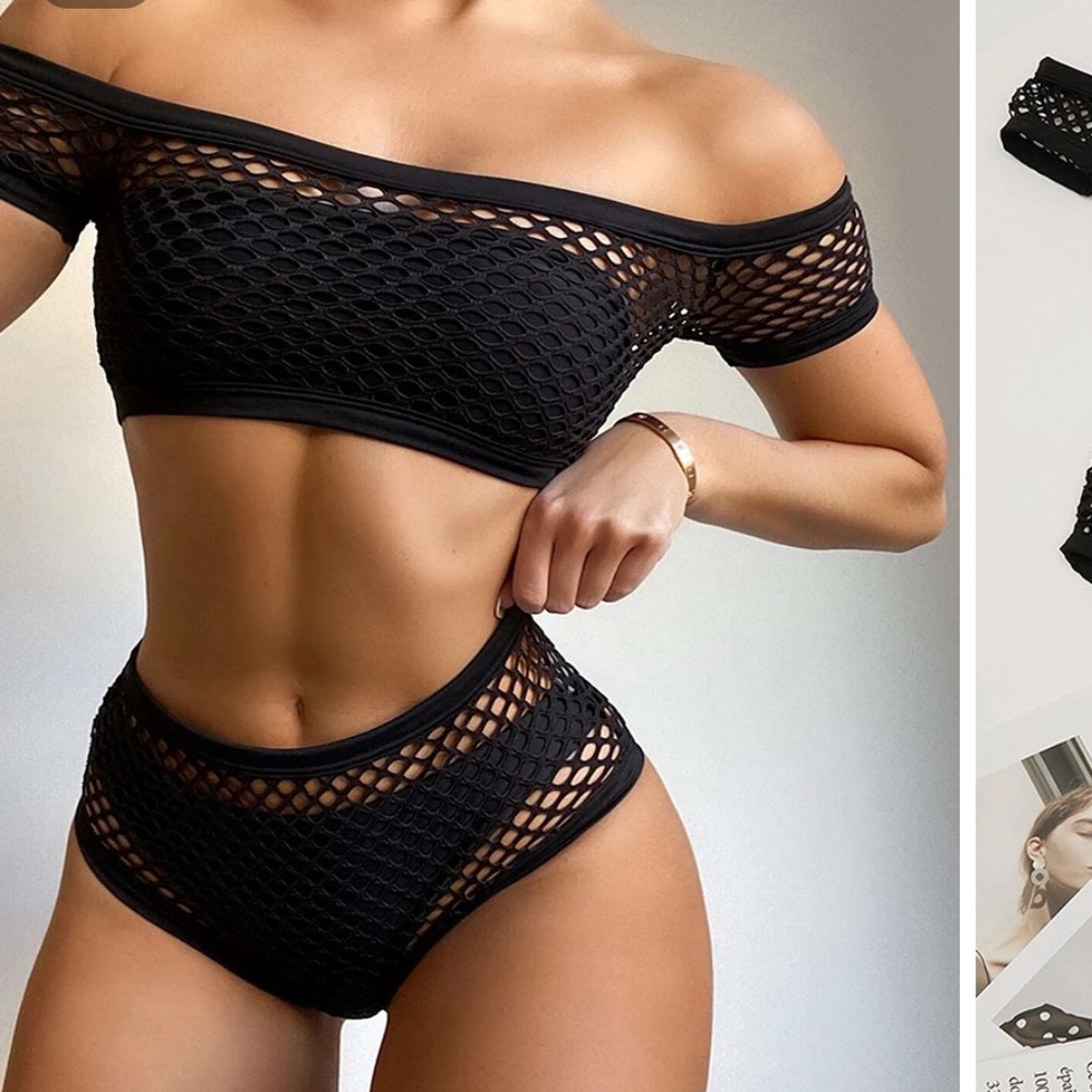 Fishnet bikini